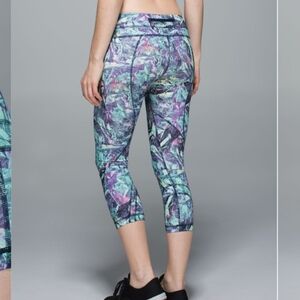 Lululemon Run: Inspire Crop II All Full-On Luxtreme Leggings - Size 8